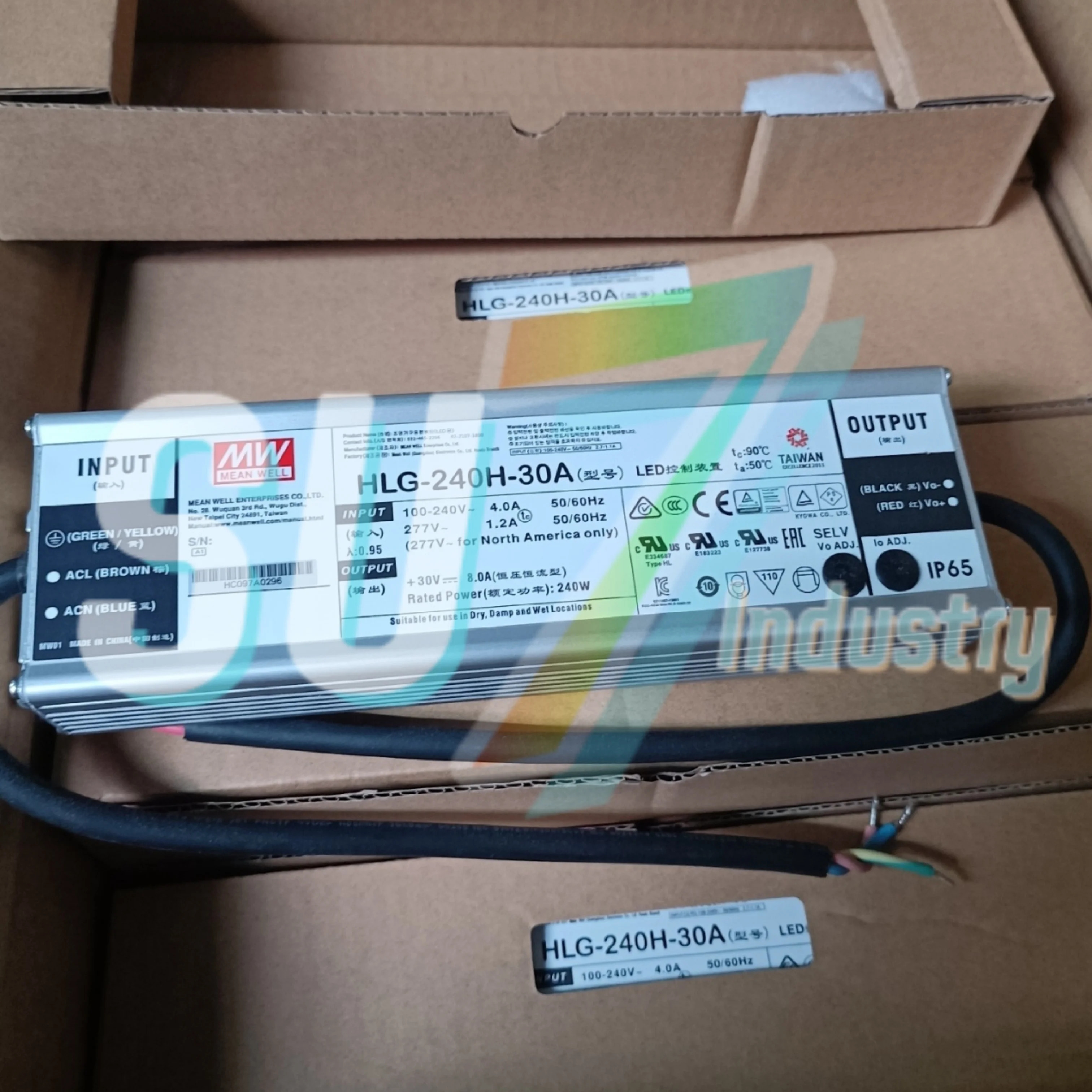 Mean Well HLG-240H-30A HLG-240H-30B 스위치 전원공급장치 내 새