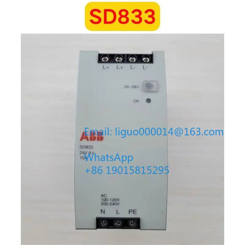 리퍼 SD833 3BSC 610066 R1 전원 모듈 기능 OK