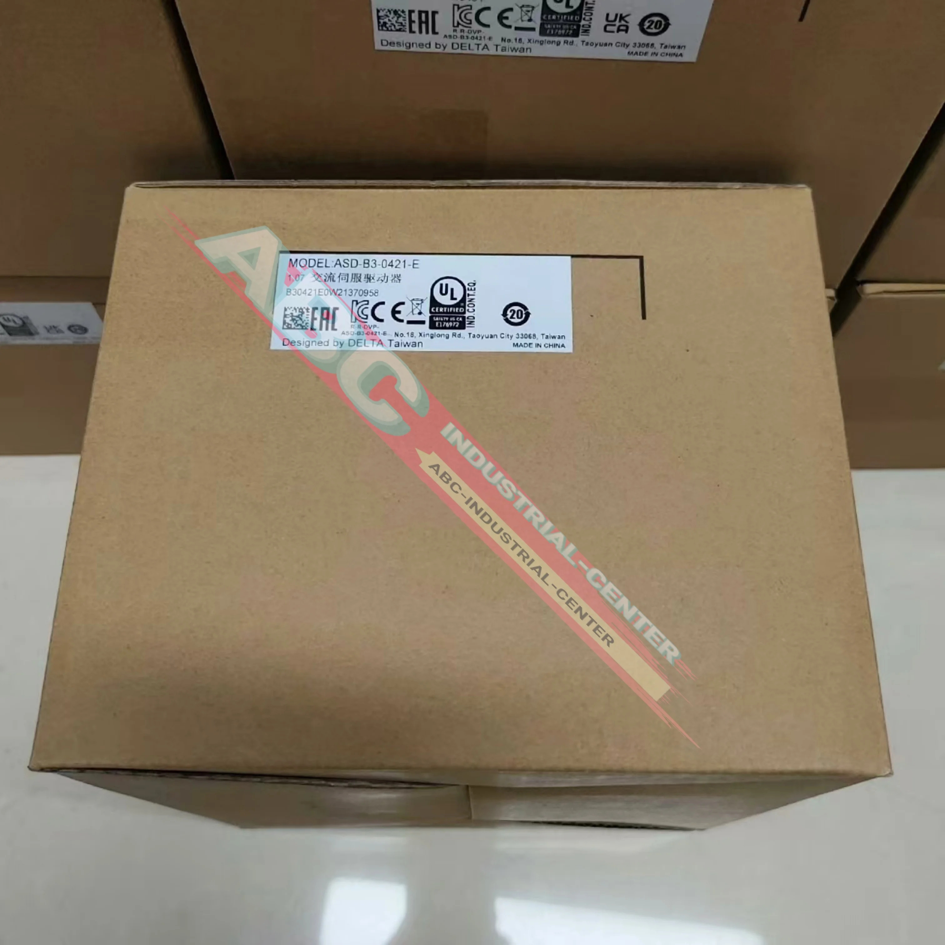 ASD-B3-0421-E AC 모터 새 포장 ECM-B-C20604RS1
