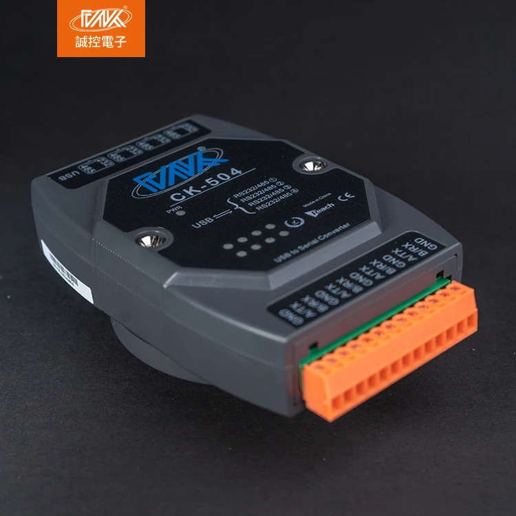 절연된 USB - RS485/232 직렬 포트 산업1 4 프로토콜 변환기 TYPE-C 인터페이스 모듈 504