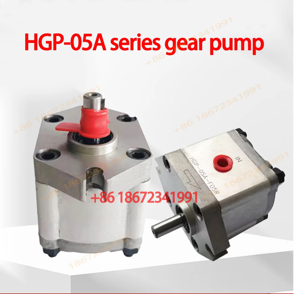대만 Xinhong 고압 오일 펌프 기어 HGP-05A-F05R HGP-05A-F03R 유압 소배기량