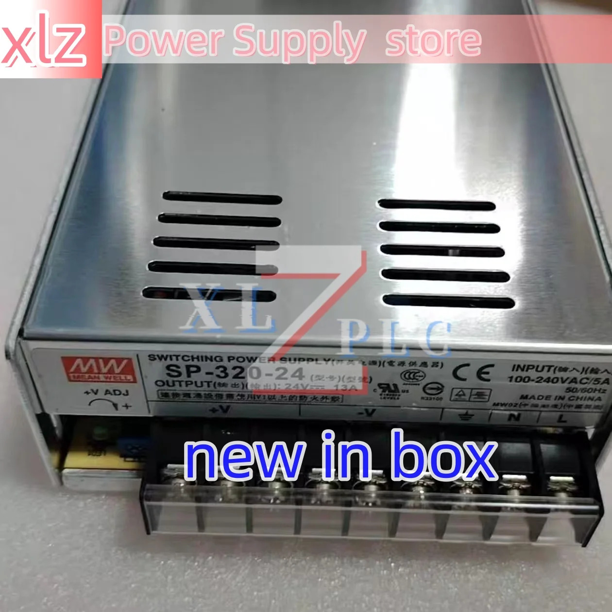 SP-320 320W MW 단일 출력 PFC 기능 SP-320-12 SP-320-24 전원공급장치