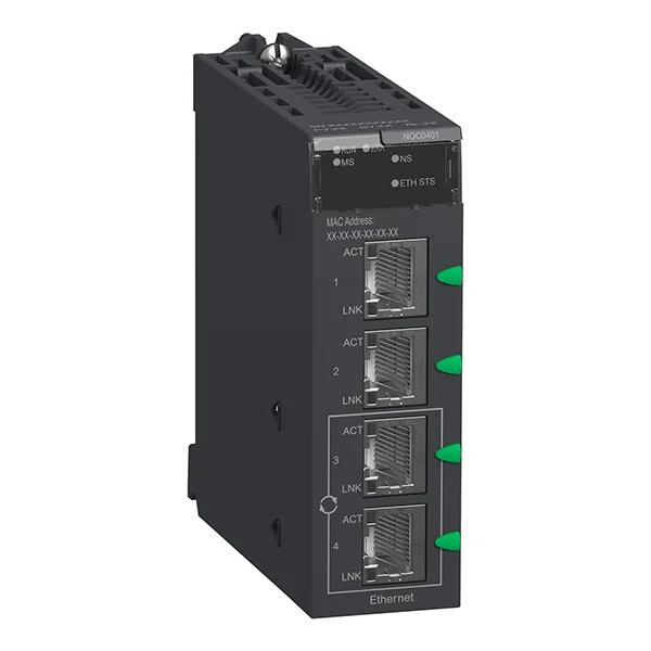 네트워크 모듈 Modicon M340 EtherNet/IP Modbus/TCP 4 X RJ45 BMXNOC0401
