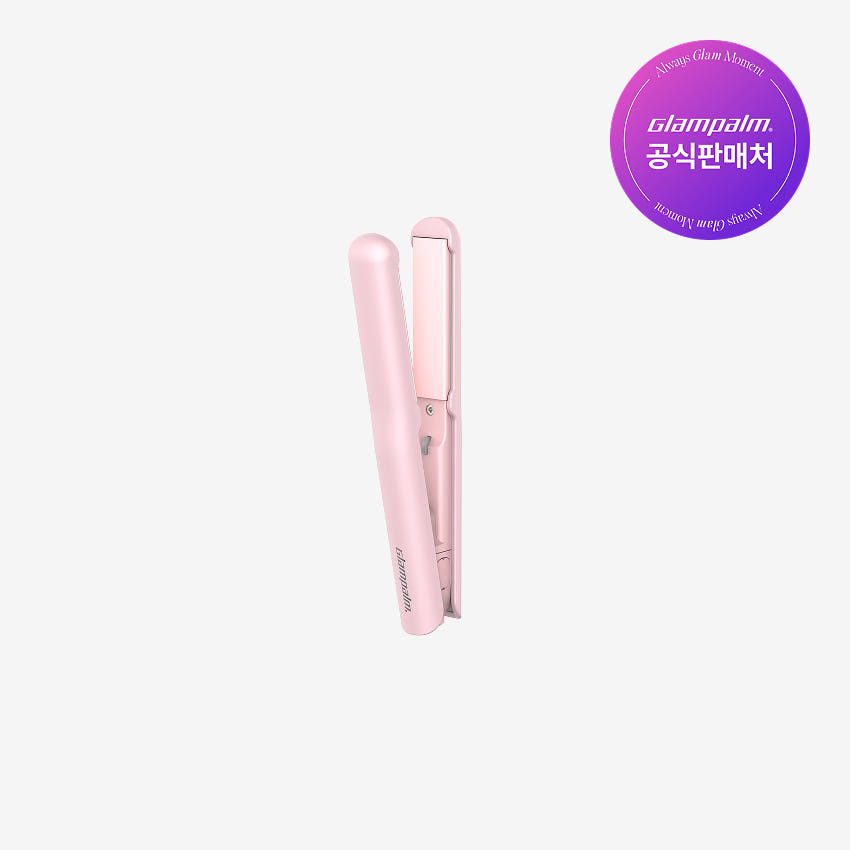 글램팜 [GP103BP] 글램팜 글램시크 미니 플랫 고데기 베이비핑크