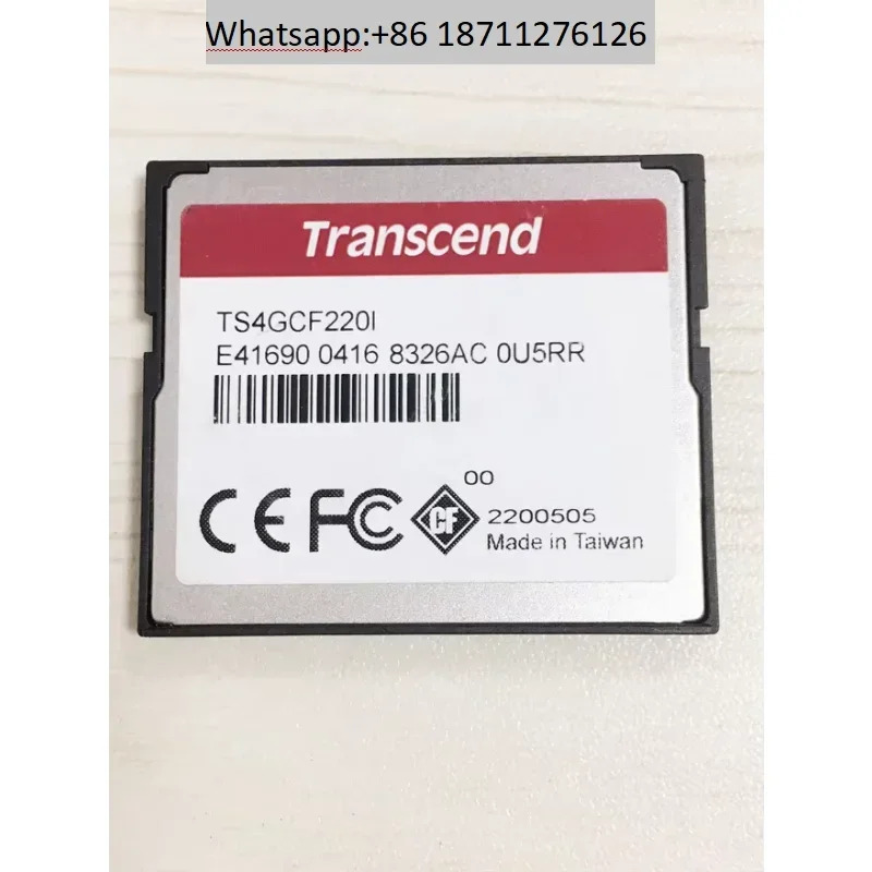혁신 CF 4G 산업CF 카드 4GB TS4GCF220I SLC 넓은 온도 CNC 공작 기계 플래시
