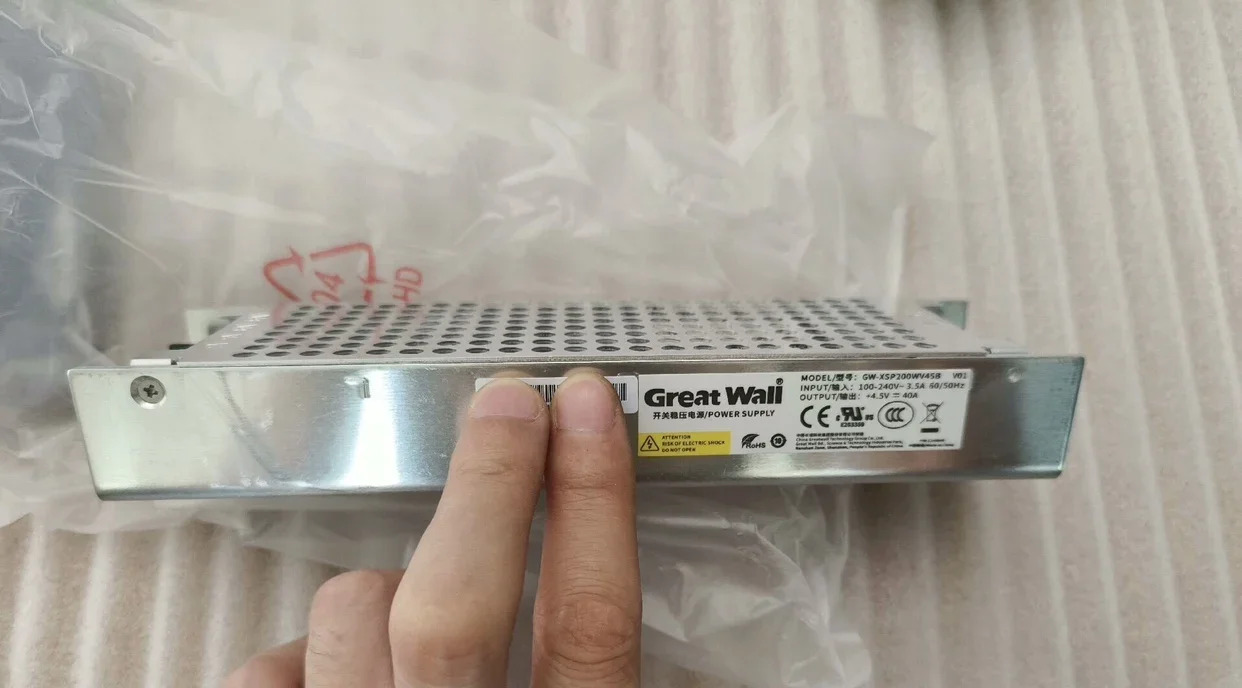 전원공급장치 GW-XSP200WV45B LED 4.5V40A 200W 디스플레이