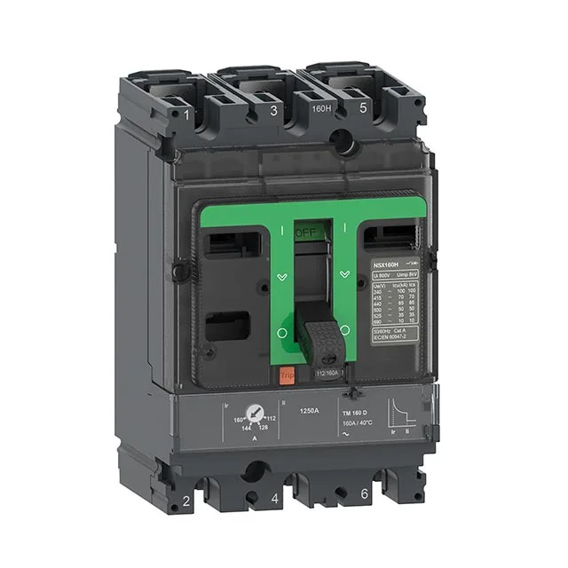 회로차단기 NSX160N 50kA 415VAC TMD 트립 유닛 100A 3극 3D C16N3TM100