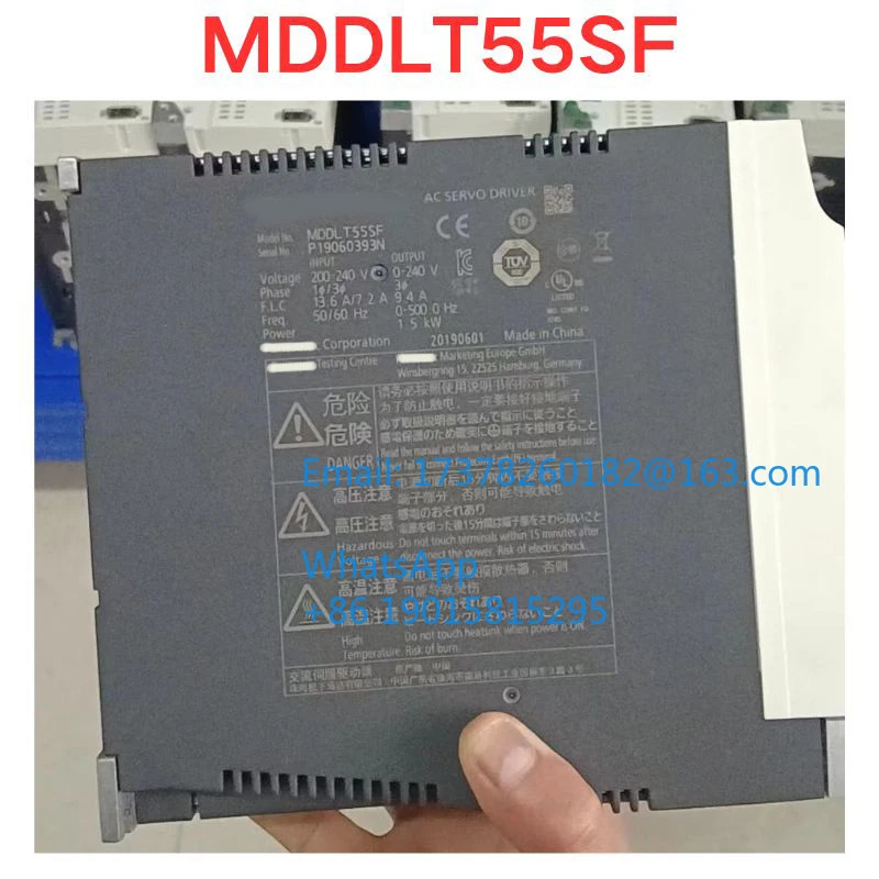 리퍼 MDDLT55SF 서보 드라이버 기능 확OK