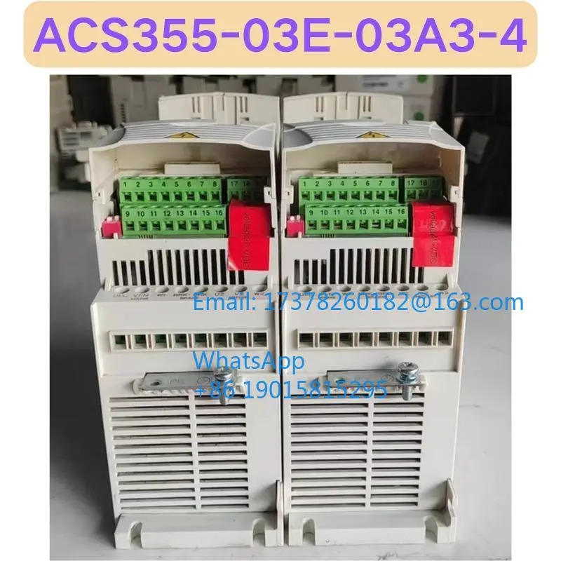 리퍼 ACS355-03E-03A3-4 주파수 변환기 기능 OK