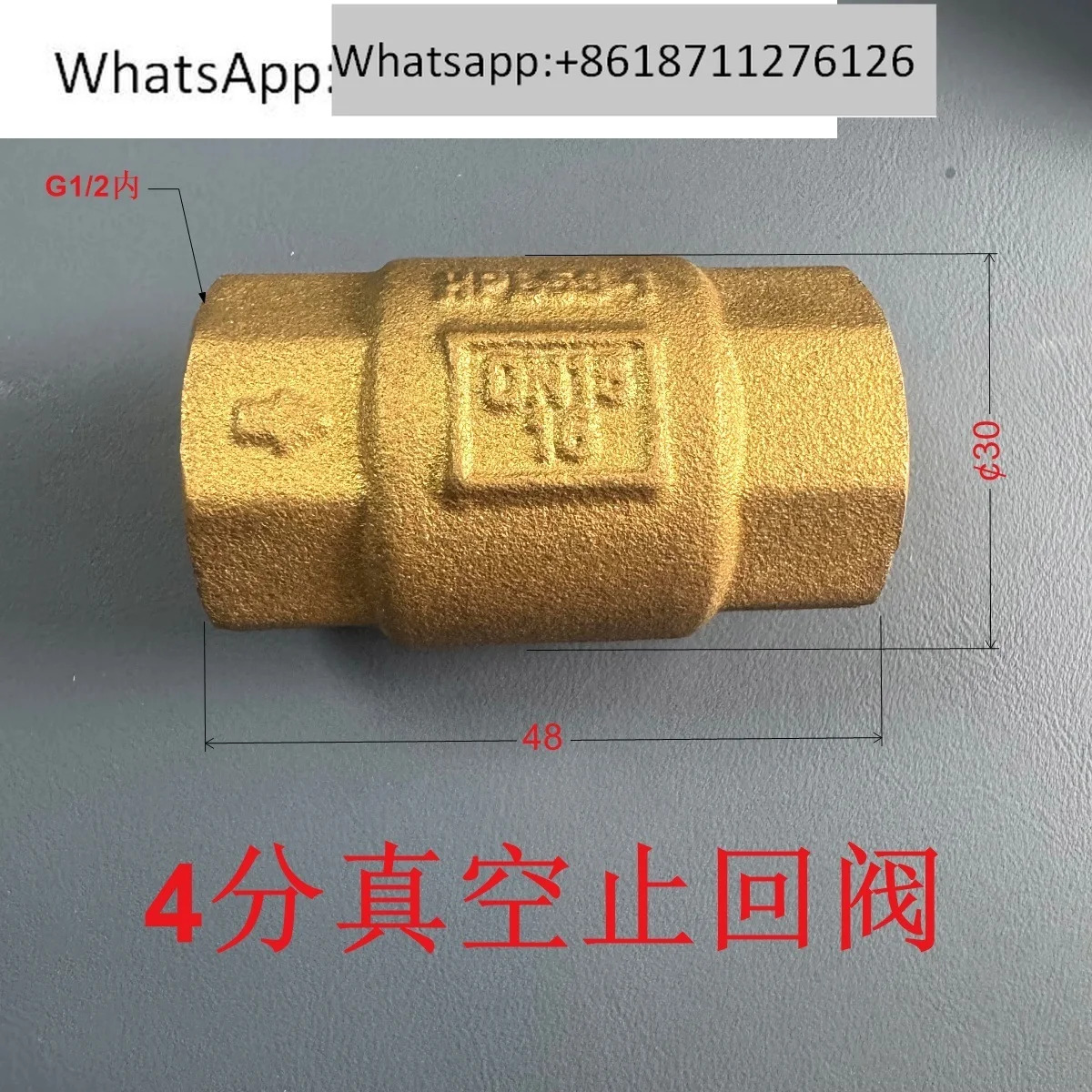 블루 진공 펌프 체크밸브 ZHF-15 1/2 1 1.2 2 인치 저손실 실리콘