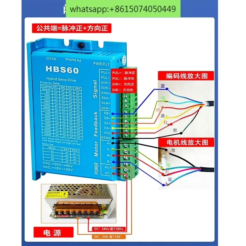 57 루프 스테퍼 모터 세트 1.3N 2.3N 3.1N 3.6NM 하이브리드 서보 드라이버 고속