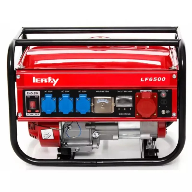 3KW 오픈 프레임 가솔린 발전기 220V 세트 DC 출력 12V 8.3A