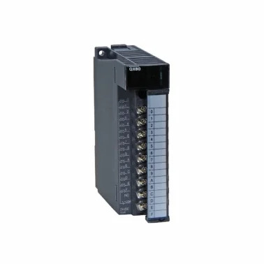 신 오리지널 포장 PLC 프로그래밍 컨트롤러 디지털 입력 출력 모듈 QX80
