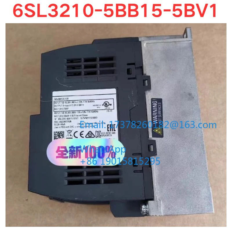 오리지널 6SL3210-5BB15-5BV1 인버터