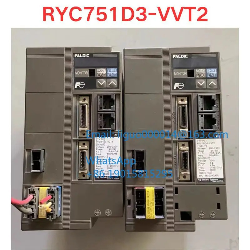 리퍼 RYC751D3-VVT2 서보 드라이버 기능 확OK