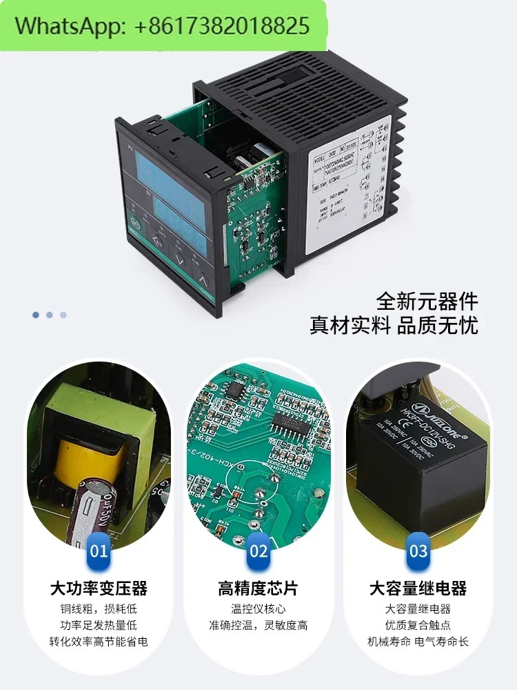 10Pcs 지능형 온도 조절기 CH102 CH402 CH702 릴레이 CH 9.02 백만 PID 숏 쉘 미터 입력 가능