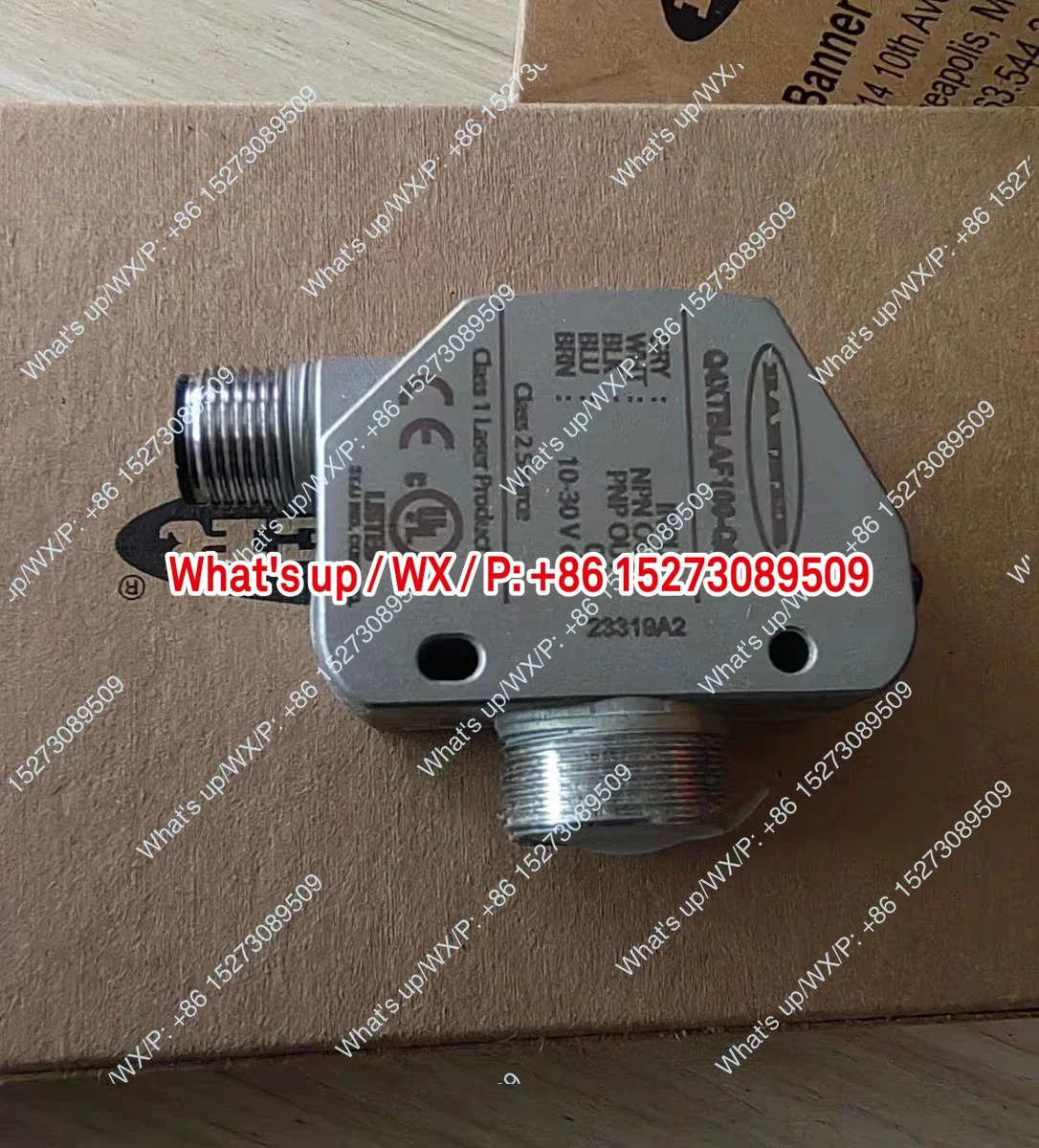 오리지널 Q4XTBLAF100/300/500-Q8 사이드 홀 머신 프로브 센서