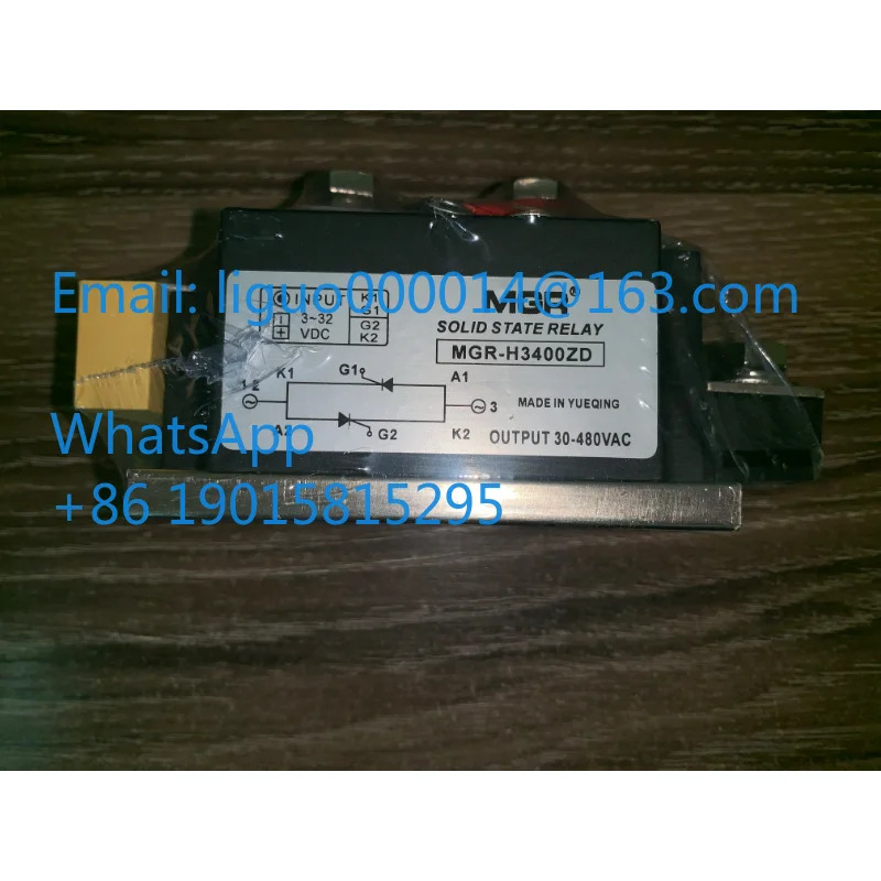 mager 단계 솔리드 스테이트 릴레이 400A 산업등급 MGR-H3400Z DC 제어 AC SSR-400A
