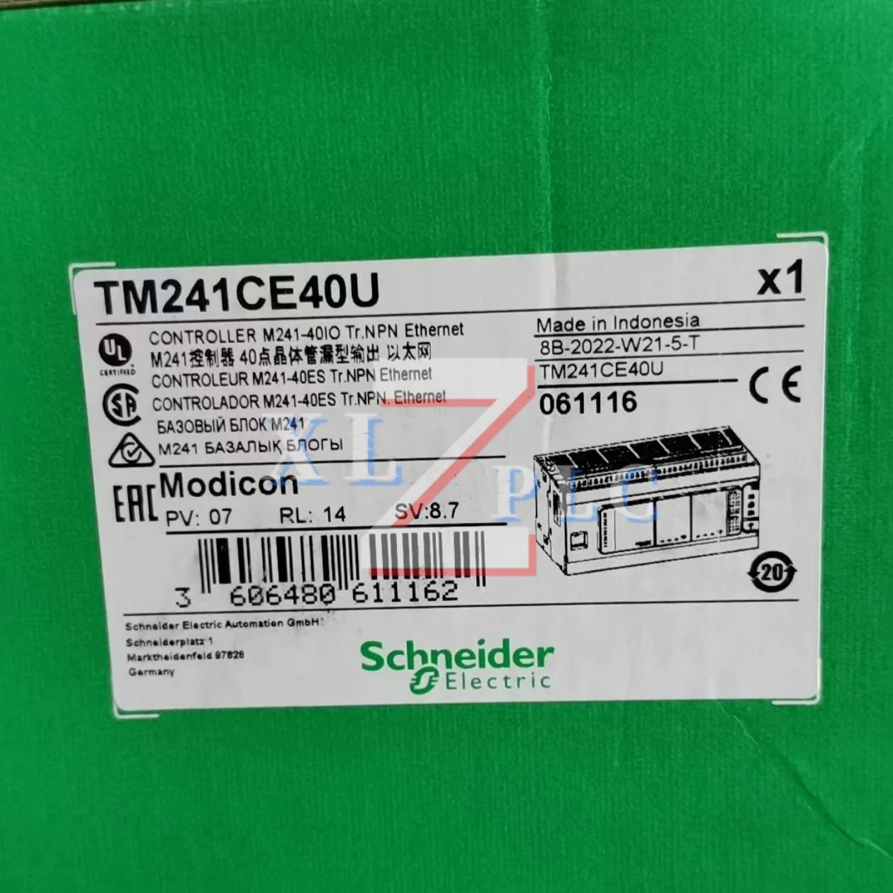 컨트롤러 TM241CE40U TM24124R 신규 입고