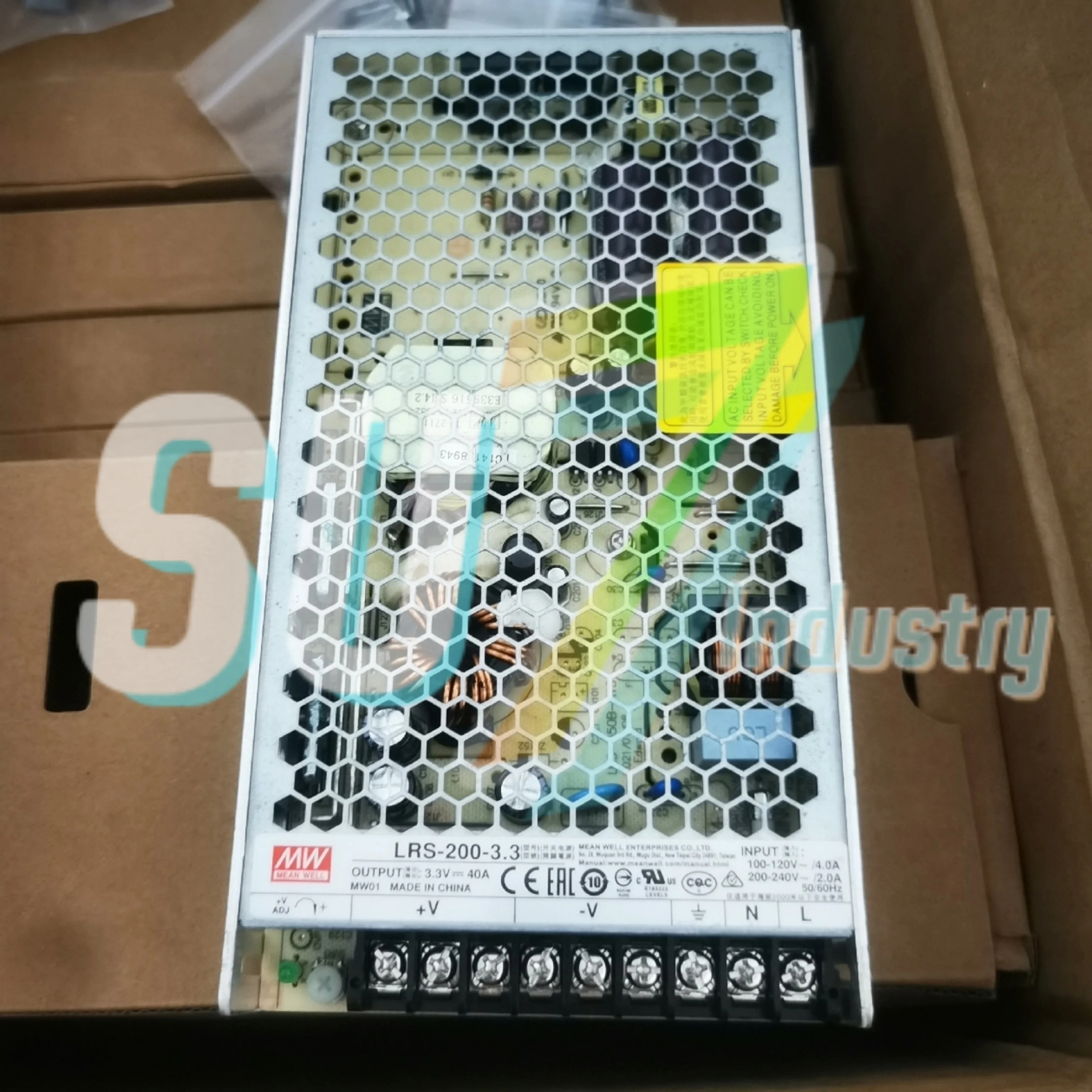 Mean Well LRS-200-12 LRS-200-15 LRS-200-24 LRS-200-3.3 스위치 전원공급장치 내 새