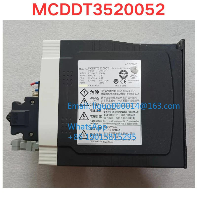 MCDDT 사3520052 서보 드라이버 기능 확OK