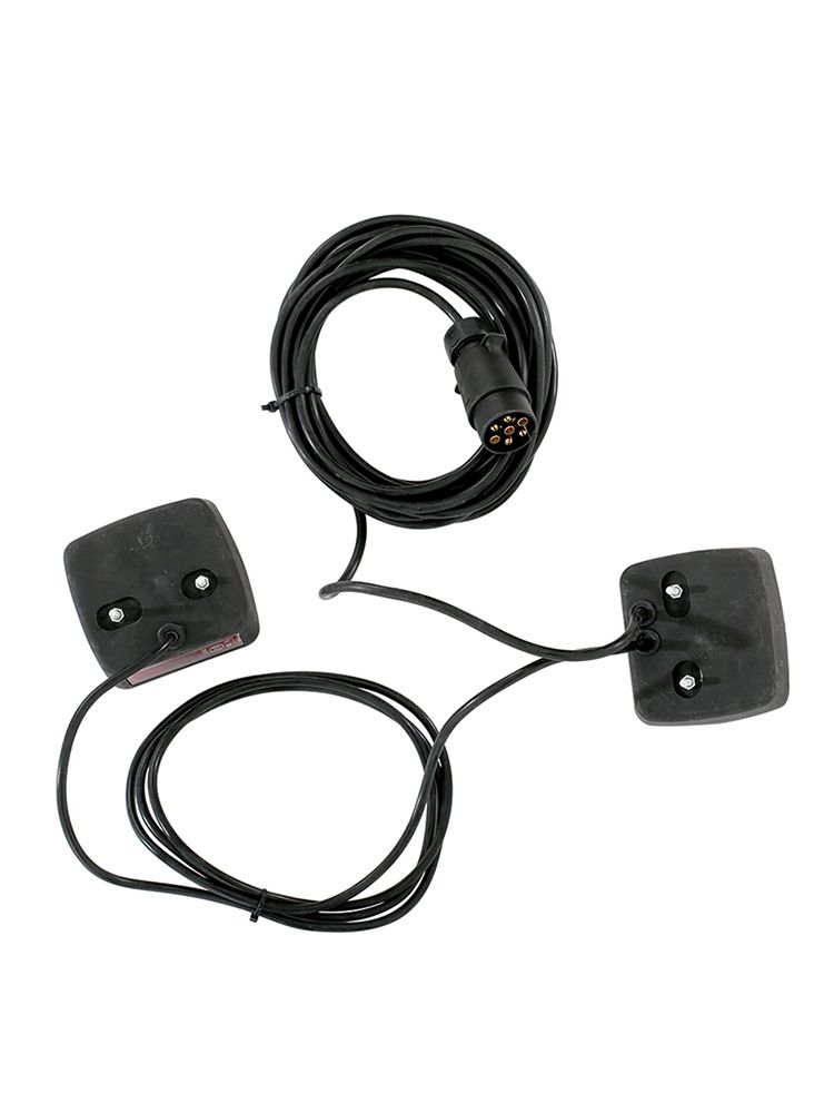 LED 후미등 트레일러 데루등 화물차 주차보조등 카라반 자석 베이스 있는 5m 케이블 조명 세트 - 상세 이미지 3