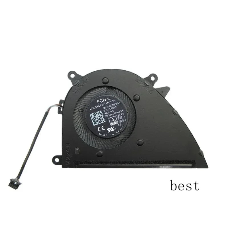 hp호환 17-CN 17-CP Probook 470 G8 G9 FNH9 6033B 새 원본 노트북 CPU 냉각팬 0092801 DFS5K 12304363 P DC5V 0.5A