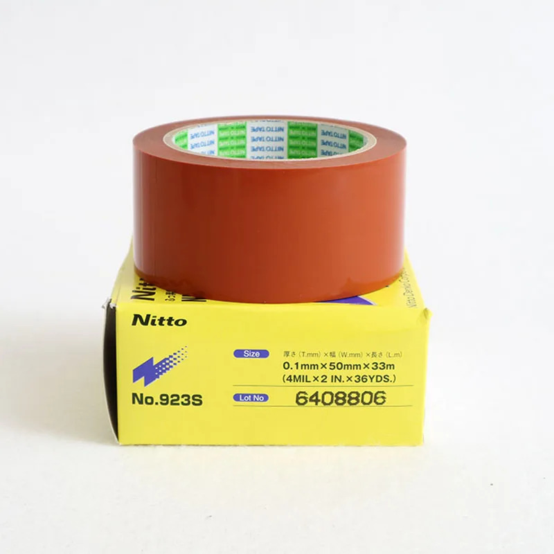 923S PTFE 니토플론 접착 열저항 테이프 50mm 오렌지