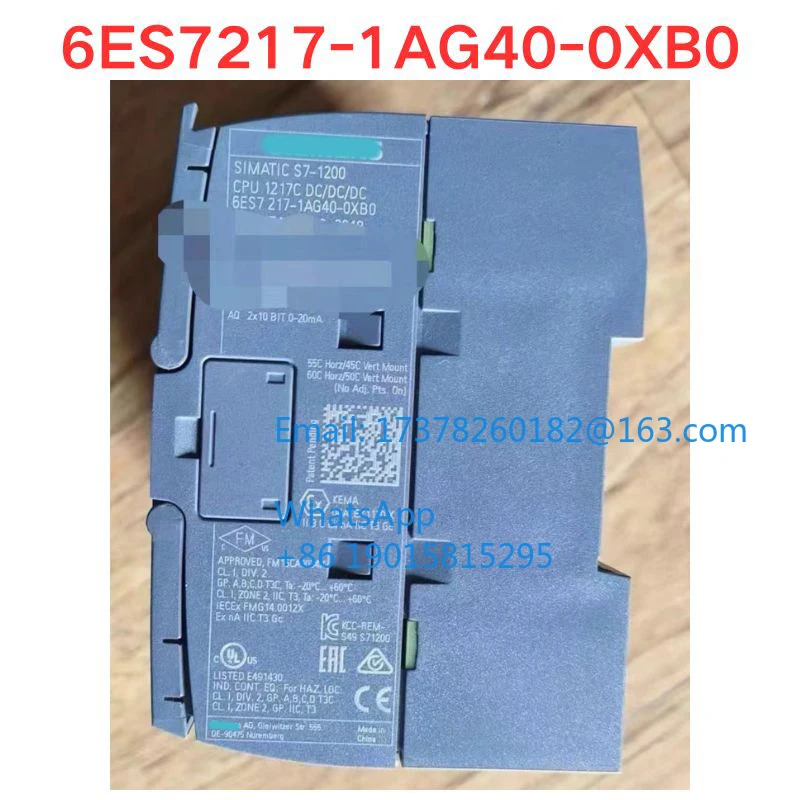 원본 6ES7 217-1AG40-0XB0 6ES7217-1AG40-0XB0 모듈