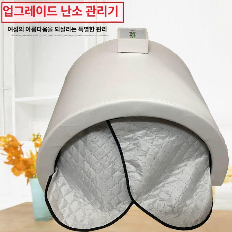 온열돔 고온 찜질 뜸질기 다리 복부 원적외선 신형 1단계 발열 캐빈 화이트 - 상세 이미지 2