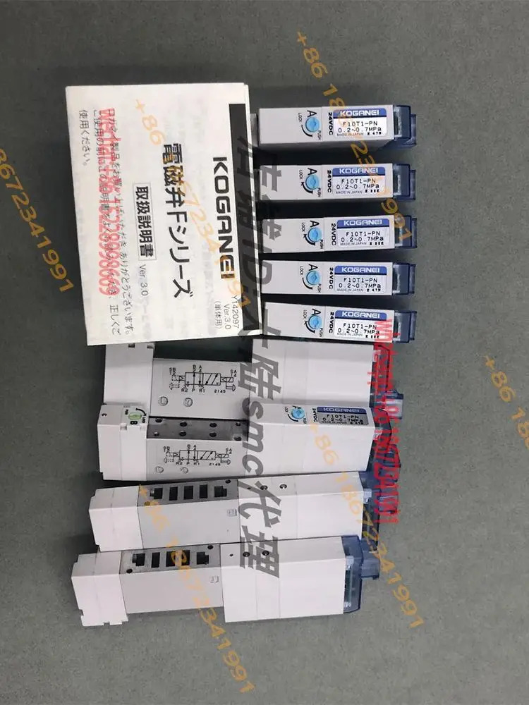Koganei 오리지널 솔레노이드 밸브 F10T3 F10T3-PN P10T3-PS F10T0-PS AC100V F10T2-F3-PS