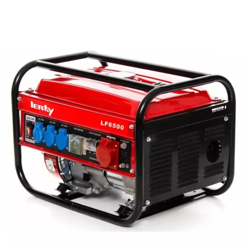 3KW 오픈 프레임 가솔린 발전기 220V 세트 DC 출력 12V 8.3A