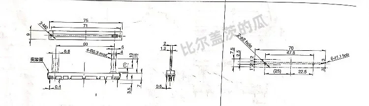2개 RS60112A600N 듀플렉스 전위차계 10KA 2축 길이 15mm 파이오니어 페이더 스페셜