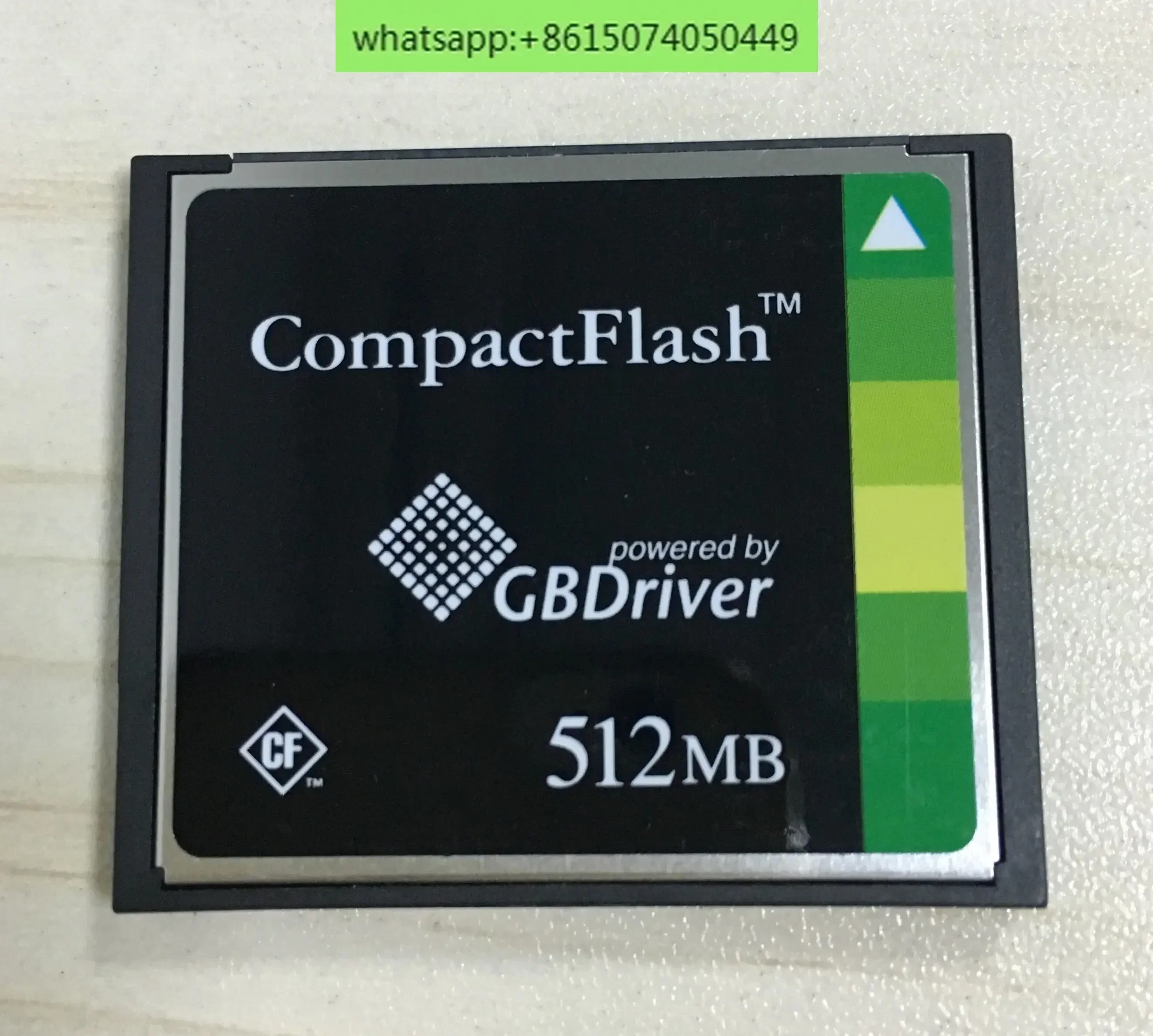 CNC 공작 기계TDK GBDriver CF 512M 카드 512MB