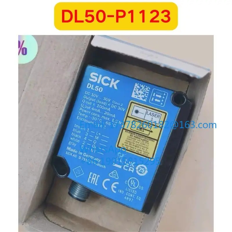 오리지널 SICK DL50-P1123 센서