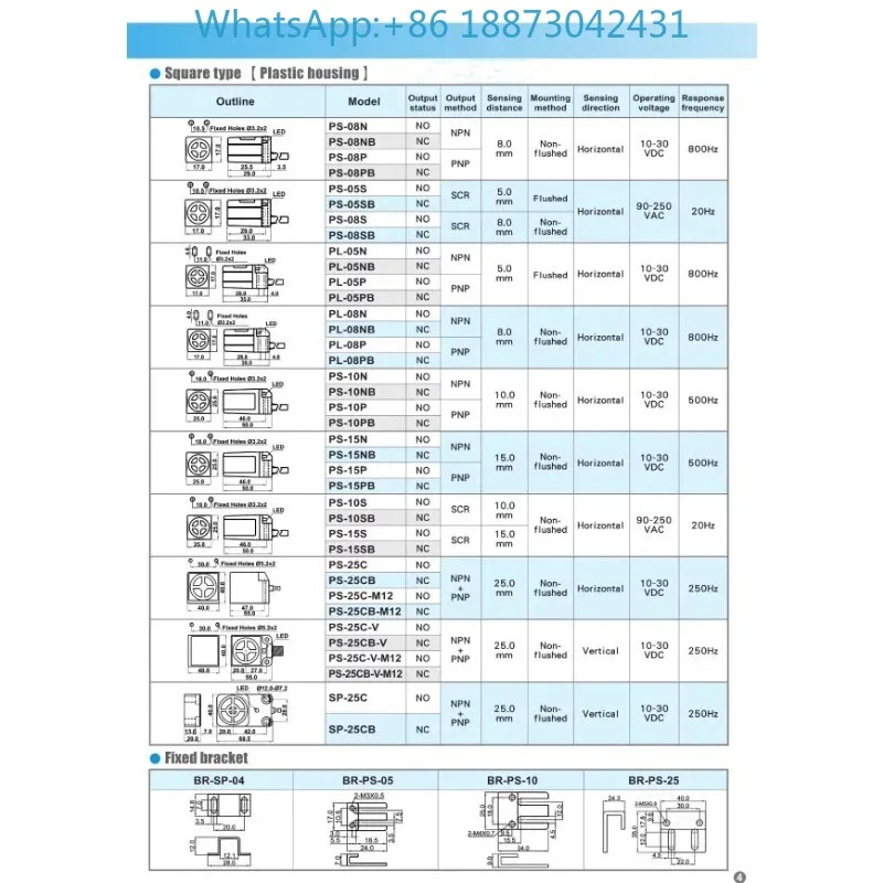 대만 양명 스위치 PL-05N PL-05P PS-05N/08NB QL-05N/08PB2PCS