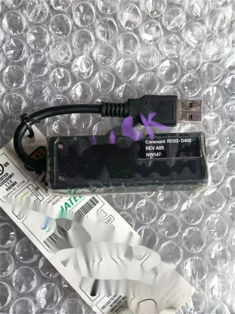 Dell Conexant RD02-D400 외부 56k USB 데이터 리퍼FAX 모뎀 NW147 0NW147 전화선 Ok