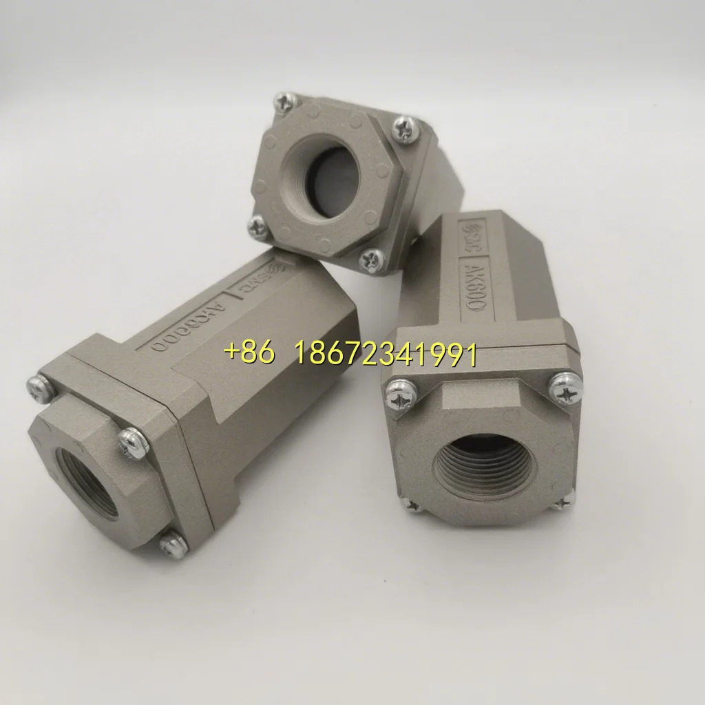 일본 SMC AK2000-01/02 AK4000-04 AK6000-10오리지널 금속 편도 밸브