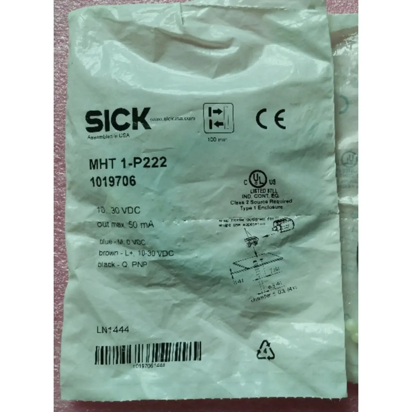 SICK MHT1-P222 1019706 YP1
