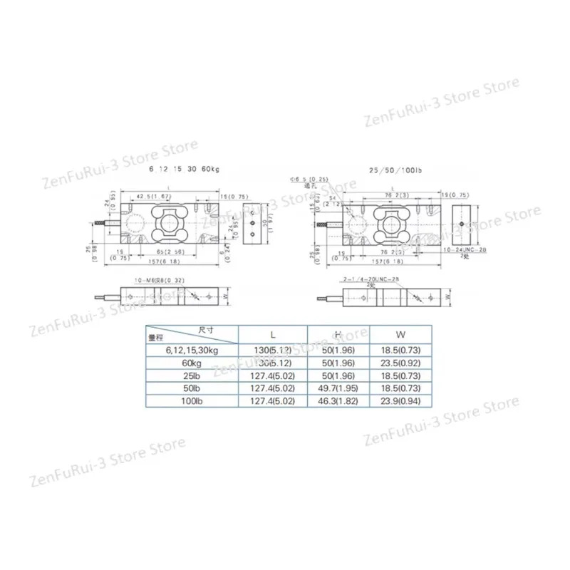 전기 측정 BM6A-C3-12kg-6B6 센서/IC Plaza BM6A 센서 6kg