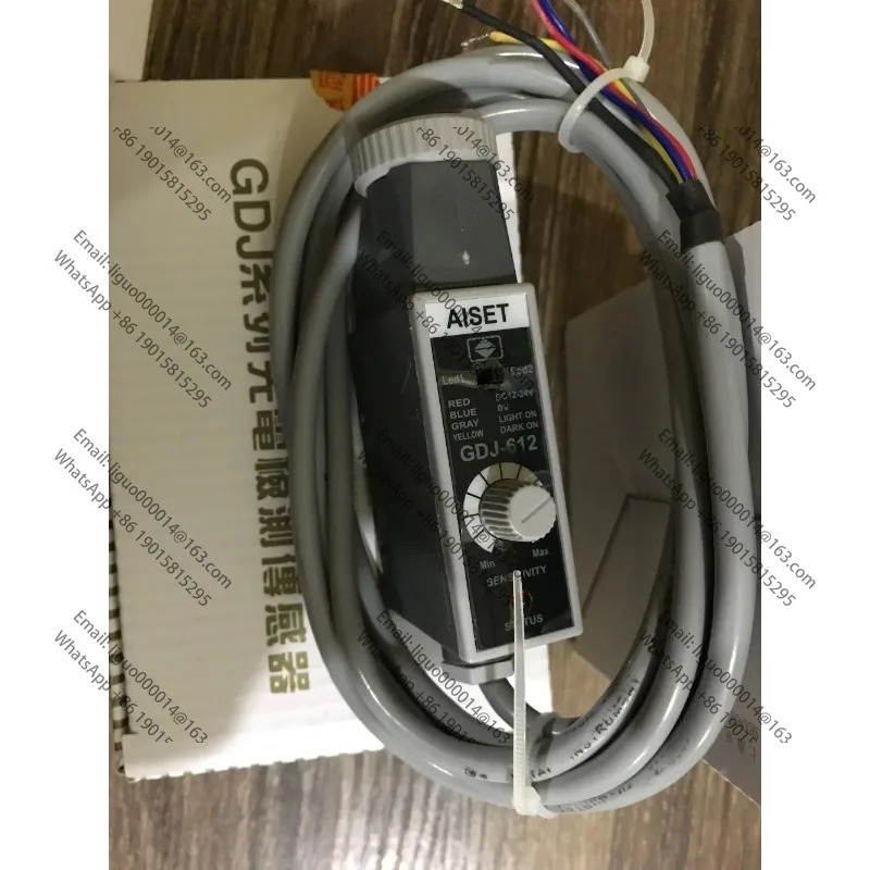 GDJ-612G/R 컬러 광전센서 스위치 전기 기계 DC12-24V 제작