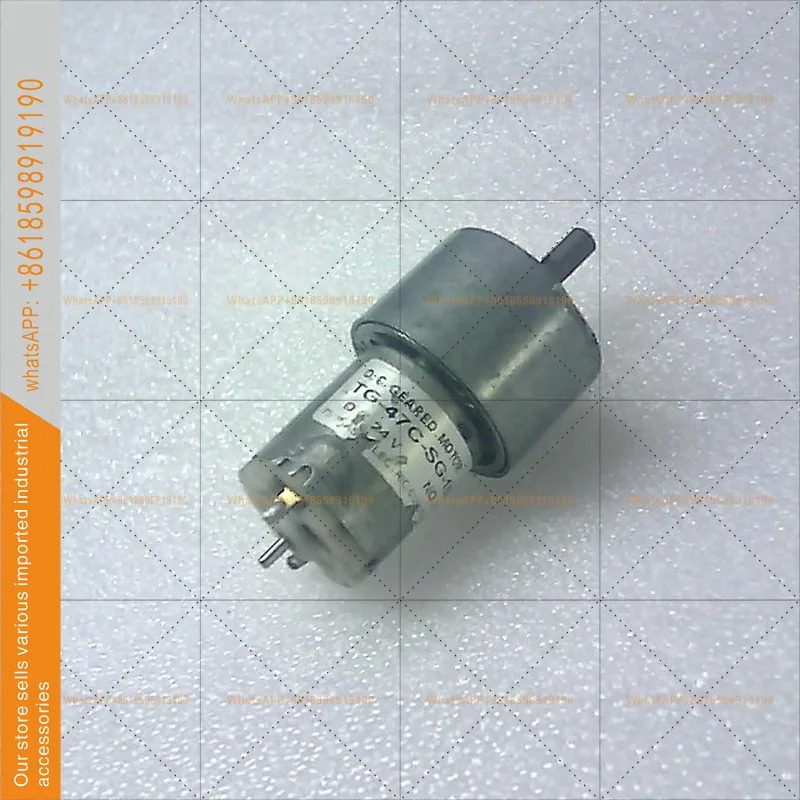 일본된 TSUKASA Chikasha DC 기어드 모터 TG-47C-SG-100 6V12V24V