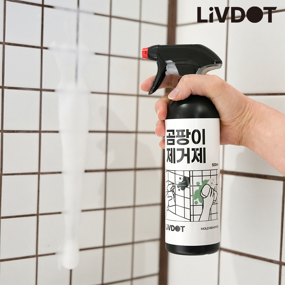 리브닷 초강력 벽지 실리콘 욕실 화장실 베란다 실리콘 곰팡이 제거 제거제 - 상품 이미지