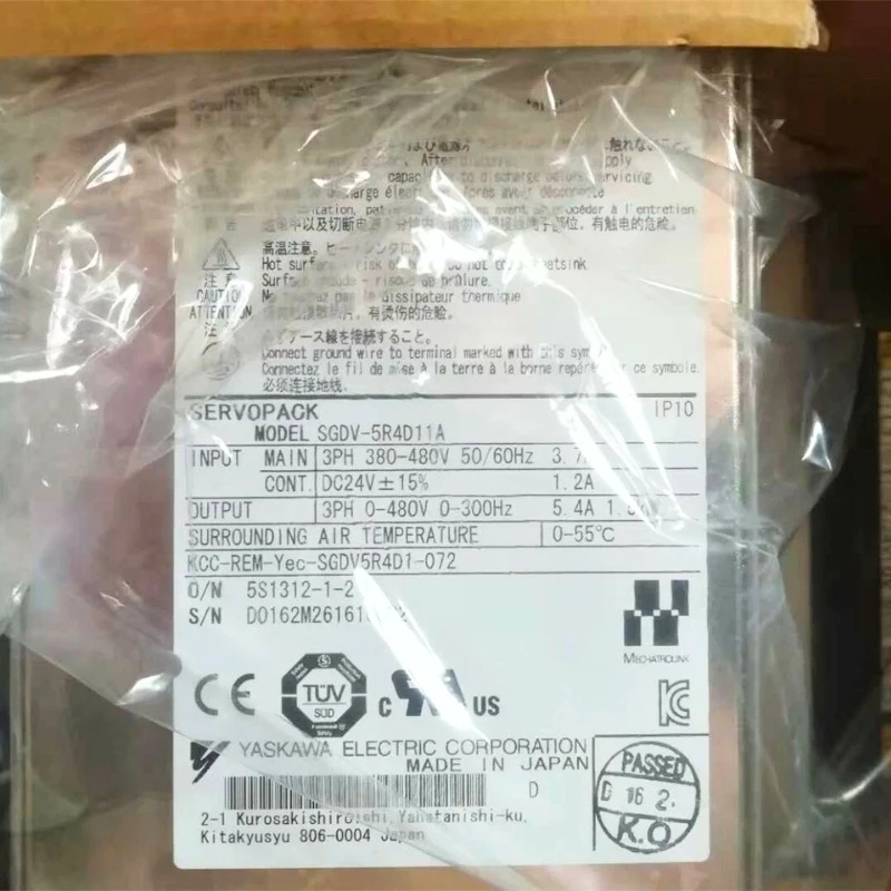 신 야스카와 SGDV-5R4D11A 서보 드라이브
