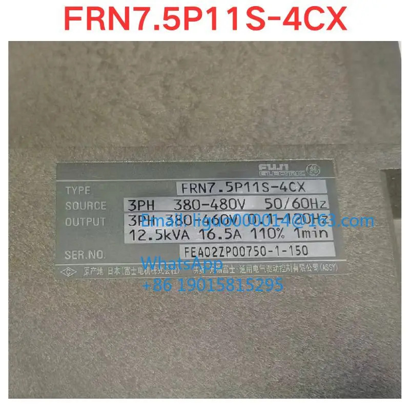 리퍼 FRN7.5P11S-4CX 인버터 기능 확OK