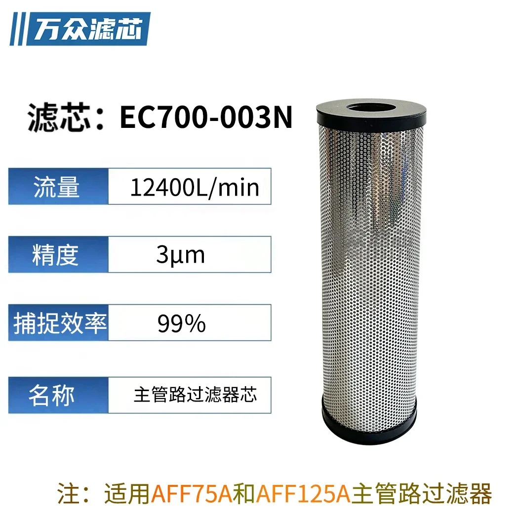 메라필터 요소 AFF75/150/220A EC700-003N EC800-003N적가능