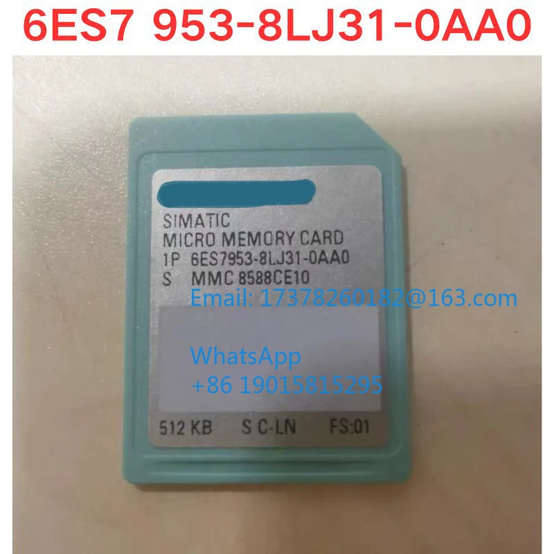 리퍼 6ES7 953-8LJ31-0AA0 6ES7953-8LJ31-0AA0 메모리 카드 기능 확OK