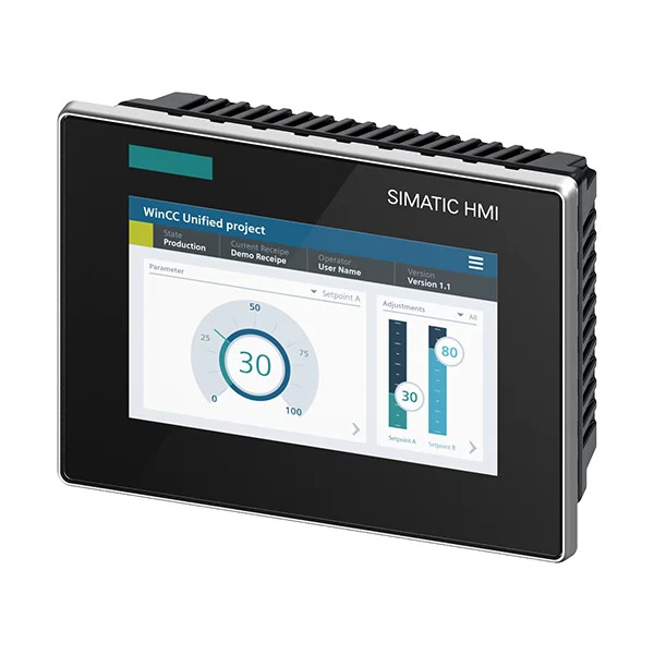 오리지널 HMI MTP700 통합 컴포트 패널 표준 디자리스트 뷰 62128-3GB06-0AX1