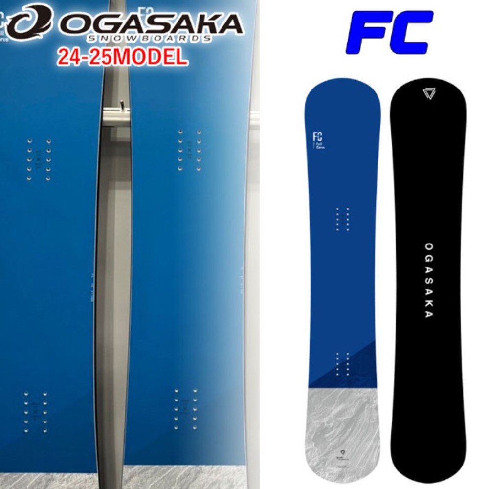 오가사카 OGASAKA Full Carve 남성 스노우보드 데크 24-25모델 일본 - 상품 이미지
