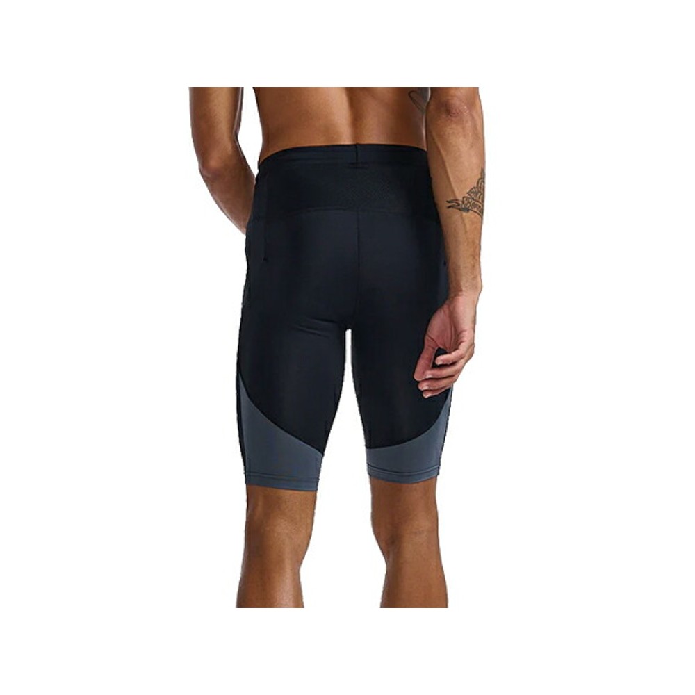 2XU 투타임즈유 러닝 하프 타이즈 남성 라이트 스피드 리액트 컴프레션 블랙 MA7050B - 상세 이미지 5